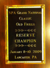 2009 NPA Grand National Reserve Champion